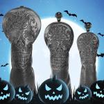 Skull Skeleton Golf Club Headcover for Drivers