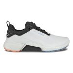 ECCO Men's Waterproof Golf Shoe - White/Black