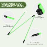 Collapsible Golf Alignment Sticks - 2 Pack