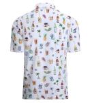 Alex Vando Men's Moisture-Wicking Hawaiian Golf Shirt