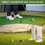 Collapsible Golf Alignment Sticks - 2 Pack