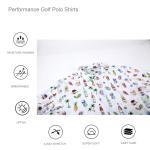 Alex Vando Men's Moisture-Wicking Hawaiian Golf Shirt