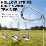 Hollow Strike Golf Swing Trainer for Right-Handed Golfers