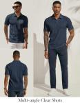 Men's Navy Soft Touch Golf Polo Shirt