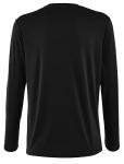 Mizuno Men's NXT Black Long Sleeve Tee, Small