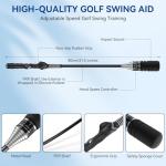 MIKOSI Golf Swing Trainer with Adjustable Speed Control