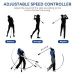 MIKOSI Golf Swing Trainer with Adjustable Speed Control