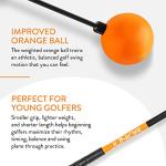 Orange Whip Junior Golf Swing Trainer Aid