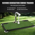 PGM Adjustable Golf Swing Trainer with Practice Mat