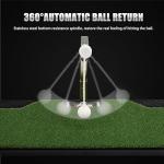 PGM Adjustable Golf Swing Trainer with Practice Mat