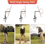 360° Automatic Golf Swing Trainer with Ball Return
