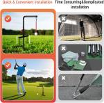 360° Automatic Golf Swing Trainer with Ball Return