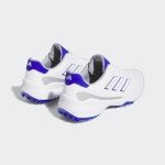 adidas ZG23 Men's Golf Shoes - White/Blue/Silver 11.5