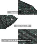 Men's Short Sleeve Golf Polo, Moisture-Wicking, Dark Green