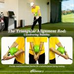 Connector Golf Swing Trainer for Posture Correction