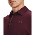 Under Armour Men's Tech Golf Polo - Maroon/Graphite