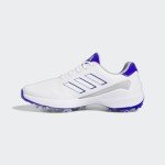 adidas ZG23 Men's Golf Shoes - White/Blue/Silver 11.5