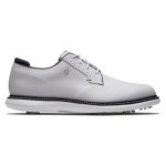 FootJoy Men's Traditions Golf Shoe - White/Navy, Size 11