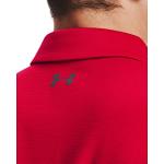 Under Armour Men's Tech Golf Polo - Red/Graphite
