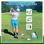 Golf Swing Training Aid: Alignment Discs & Rods