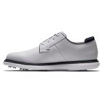 FootJoy Men's Traditions Golf Shoe - White/Navy, Size 11