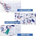Men's Moisture-Wicking Golf Polo with American Flag