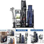Mythinglogic Extra Large Golf Bag Storage Rack