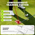 Zcoorey Golf Alignment Stick - Swing Trainer Aid