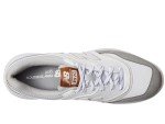 New Balance Men's 997 Spikeless Golf Shoes - White/Grey