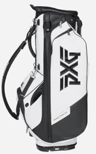 PXG Deluxe Hybrid Golf Stand Bag - White/Black