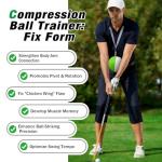 Compression Golf Swing Trainer Ball for Better Impact