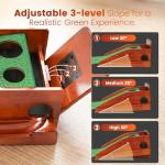 Indoor Adjustable Putting Green with Auto Ball Return