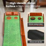 Indoor Adjustable Putting Green with Auto Ball Return