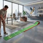 Indoor Adjustable Putting Green with Auto Ball Return