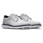 FootJoy Men's Traditions Golf Shoe - White/Navy, Size 11