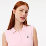 Lacoste Women's UV Protection Stretch Golf Polo