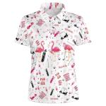 Flamingo Women's Golf Polo Shirt - Perfect Gift!