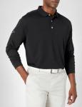 Callaway Men’s Black Long Sleeve Golf Polo