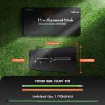 Golf Alignment Sticks Holder and Training Aid