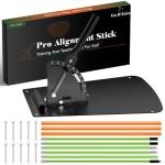 Golf Alignment Sticks Holder and Training Aid