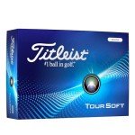 Titleist Tour Soft White Golf Balls (12-Pack)