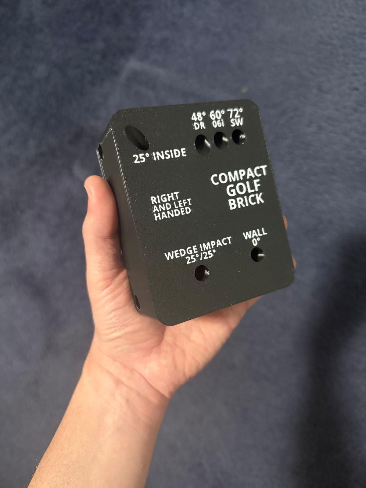 Compact Golf Brick - Swing Training Aid