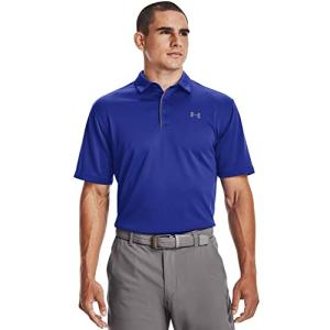 Under Armour Men's Tech Golf Polo - Royal/Graphite