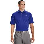 Under Armour Men's Tech Golf Polo - Royal/Graphite