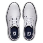 FootJoy Men's Traditions Golf Shoe - White/Navy, Size 11
