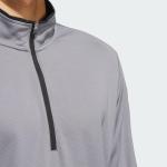 Adidas Golf Lightweight 1/2 Zip Pullover - Grey 2XL