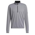 Adidas Golf Lightweight 1/2 Zip Pullover - Grey 2XL