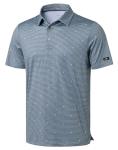 Men's Dry Fit Golf Polo Shirt - Gray Flag