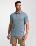 Men's Dry Fit Golf Polo Shirt - Gray Flag