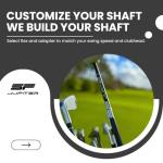 Carbon Fiber Driver Shaft for PXG - X Stiff